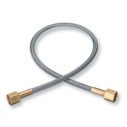 Western Enterprises Stainless Steel Flexible Pigtails, Pigtail, 3,000 PSIG, Stainless Steel, 36 in (312-PF2-4-36) Each