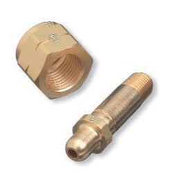 Western Enterprises Regulator Inlet Nut, Hydrogen, Natural Gas, Stainless Steel, CGA-350 (312-SS-82) Each