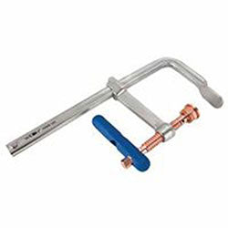 Wilton Regular Duty Copper F-Clamps, 12 in, 5 1/2 in Throat, 2,660 lb Load Cap (825-86410) Each