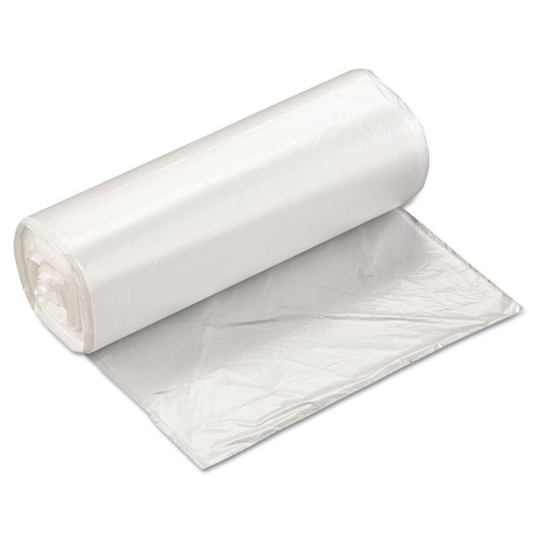 Inteplast Group High-Density Commercial Can Liners, 16 gal, 5 microns, 24" x 33", Natural, 50 Bags/Roll, 20 Rolls/Carton (IBSEC2433N)