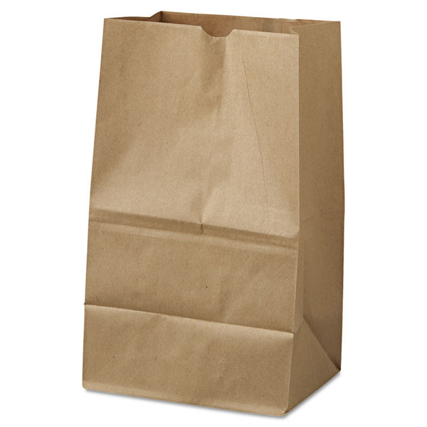 General Grocery Paper Bags, 40 lb Capacity, #20 Squat, 8.25" x 5.94" x 13.38", Kraft, 500 Bags (BAGGK20S500)