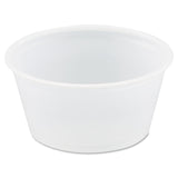 Dart® Polystyrene Portion Cups, 2 oz, Translucent, 250/Bag, 10 Bags/Carton (DCCP200N)