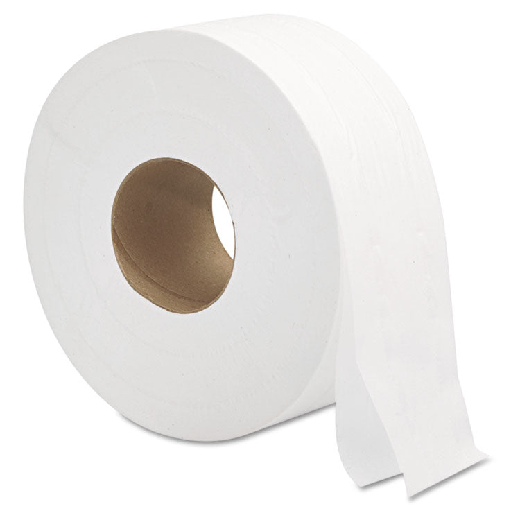 Jumbo Roll Bath Tissue, Septic Safe, 2-Ply, White, 3.3" x 700 ft, 12/Carton (GEN9JUMBOB)