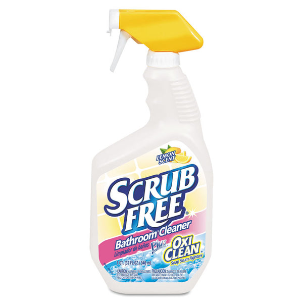 Arm & Hammer™ Scrub Free Soap Scum Remover, Lemon, 32 oz Spray Bottle, 8/Carton (CDC3320000105)
