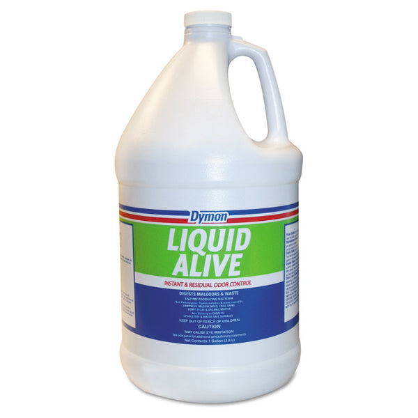 Dymon® LIQUID ALIVE Odor Digester, 1 gal Bottle, 4/Carton (ITW33601) Case of 4