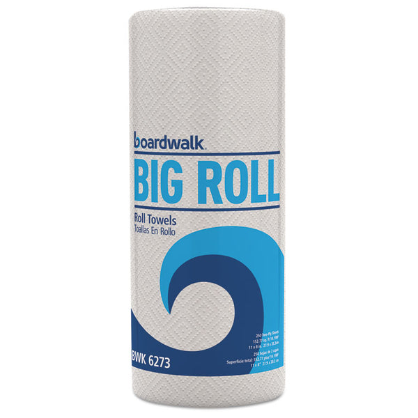 Boardwalk® Kitchen Roll Towel, 2-Ply, 11 x 8.5, White, 250/Roll, 12 Rolls/Carton (BWK6273)