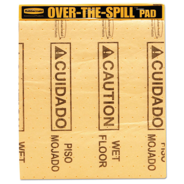 Rubbermaid® Commercial Over-The-Spill Pad Tablet, 12 oz, 16.5 x 14, 22/Pack (RCP4254) Each