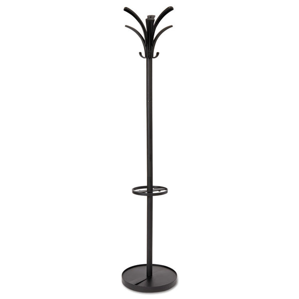 Alba™ Brio Coat Stand, 13.75w x 13.75d x 66.25h, Black (ABAPMBRION)