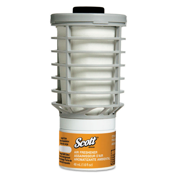 Scott® Essential Continuous Air Freshener Refill, Citrus, 48 mL Cartridge, 6/Carton (KCC91067)