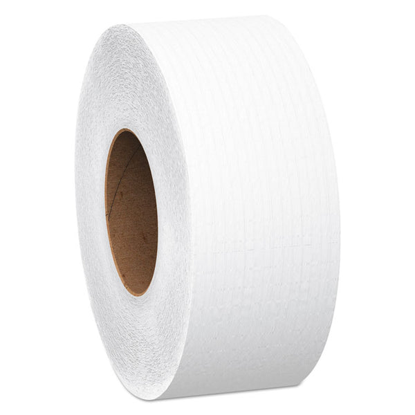 Scott® Essential JRT Jumbo Roll Bathroom Tissue, Septic Safe, 1-Ply, White, 3.55" x 2,000 ft, 12 Rolls/Carton (KCC07223)
