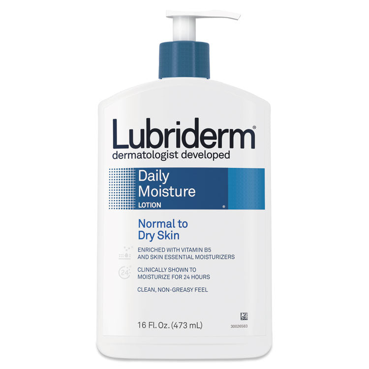 Lubriderm® Skin Therapy Hand and Body Lotion, 16 oz Pump Bottle (PFI48323EA)