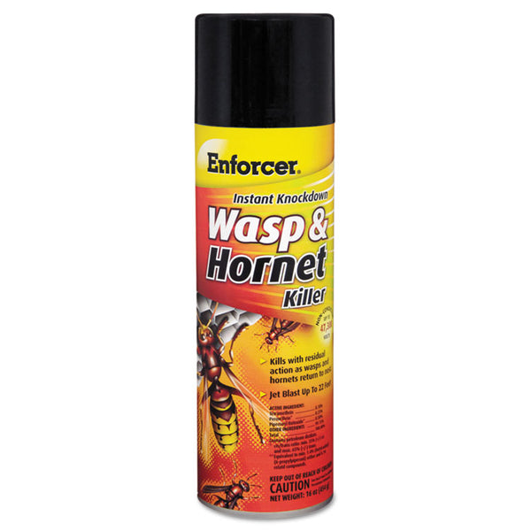 Enforcer® Wasp and Hornet Killer, 16 oz Aerosol Spray, 12/Carton (AMREWHIK16)