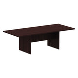 Alera® Alera Valencia Series Conference Table, Rectangular, 94.5w x 41.38d x 29.5h, Mahogany (ALEVA719642MY)