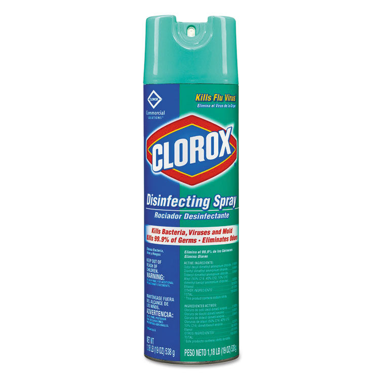 Clorox® Disinfecting Spray, Fresh, 19 oz Aerosol Spray (CLO38504)