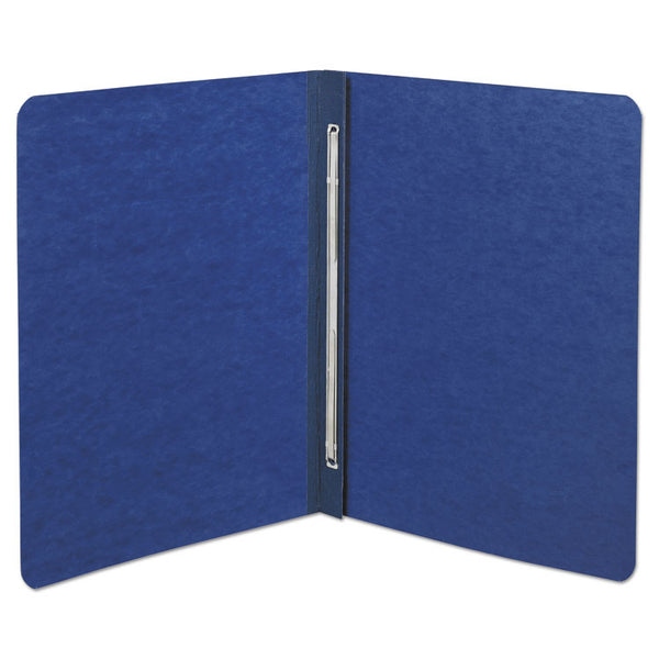 ACCO PRESSTEX Report Cover with Tyvek Reinforced Hinge, Side Bound, Two-Piece Prong Fastener, 3" Capacity, 8.5 x 11, Dark Blue (ACC25073)