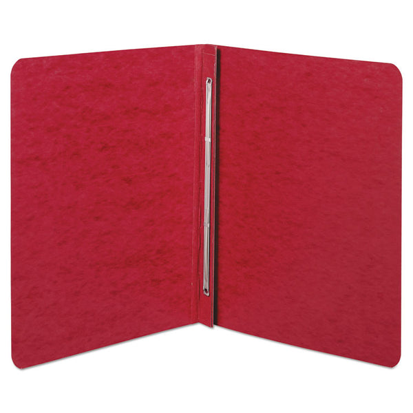 ACCO Pressboard Report Cover with Tyvek Reinforced Hinge, Two-Piece Prong Fastener, 3" Capacity, 8.5 x 11, Executive Red (ACC25979)