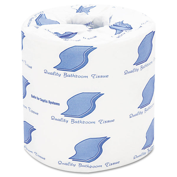 GEN Bath Tissue, Septic Safe, 2-Ply, White, 420 Sheets/Roll, 96 Rolls/Carton (GEN800)