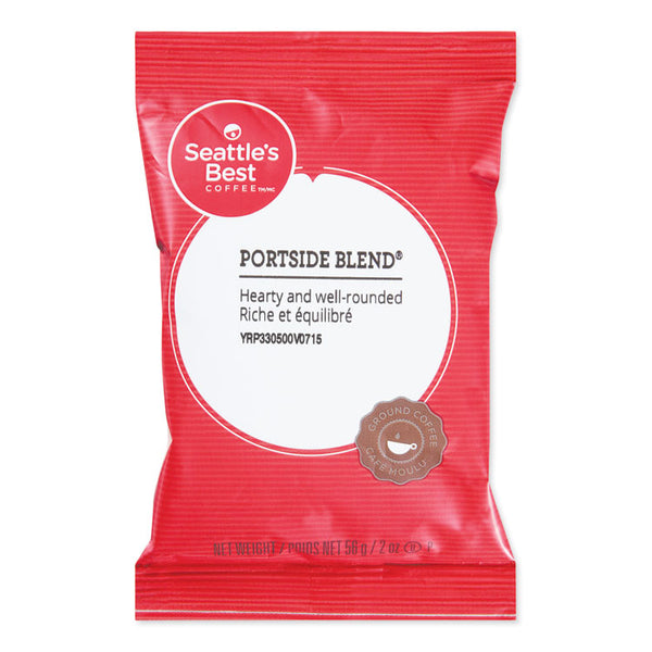 Seattle's Best™ Premeasured Coffee Packs, Portside Blend, 2 oz Packet, 18/Box (SEA11008558)