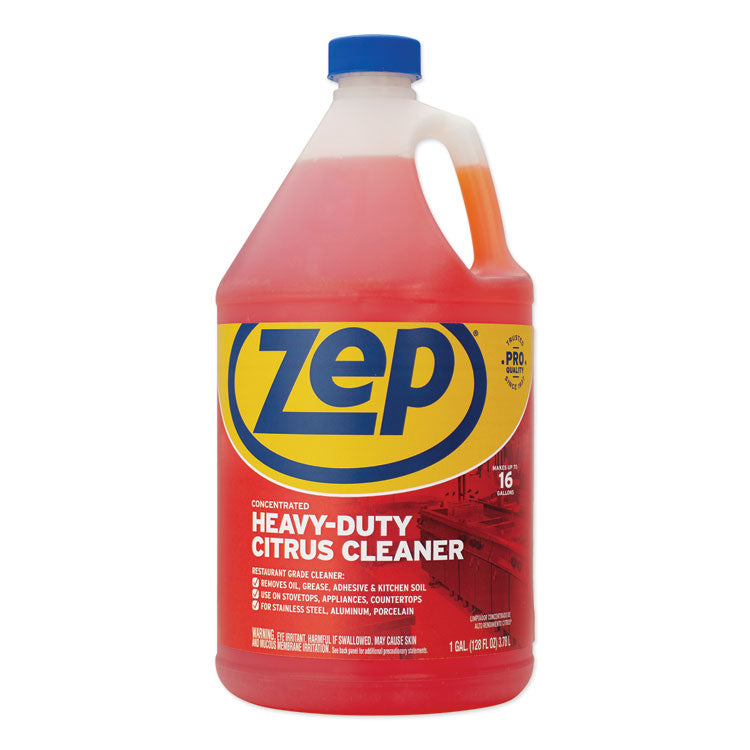 Zep Commercial® Cleaner and Degreaser, Citrus Scent, 1 gal Bottle (ZPEZUCIT128) Each