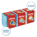 Kleenex® Boutique Anti-Viral Tissue, 3-Ply, White, Pop-Up Box, 60/Box, 3 Boxes/Pack (KCC21286)