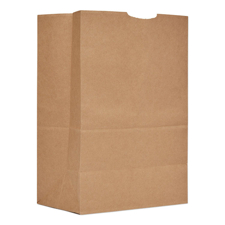 Grocery Paper Bags, 57 lb Capacity, 1/6 BBL, 12" x 7" x 17", Kraft, 500 Bags (BAGSK1657)