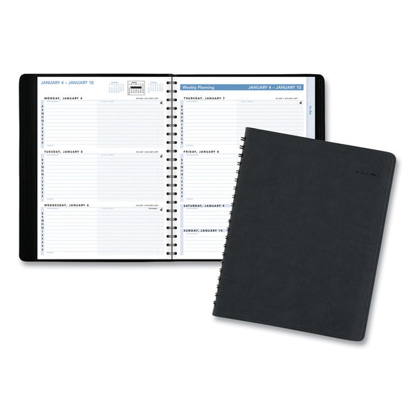 AT-A-GLANCE® The Action Planner Weekly Appointment Book, 11 x 8, Black Cover, 12-Month (Jan to Dec): 2024 (AAG70EP0105)