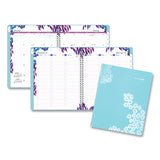 AT-A-GLANCE® Wild Washes Weekly/Monthly Planner, Wild Washes Flora/Fauna Artwork, 11 x 8.5, Blue Cover, 13-Month (Jan to Jan): 2024-2025 (AAG523905)