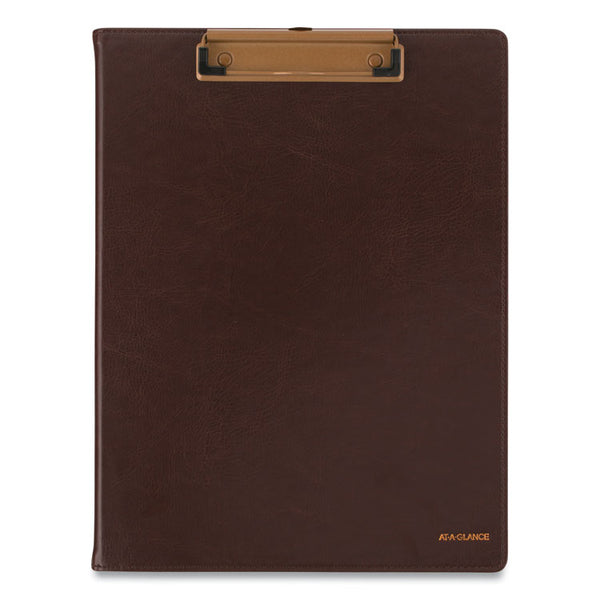 AT-A-GLANCE® Signature Collection Monthly Clipfolio, 11 x 8, Distressed Brown Cover, 13-Month (Jan to Jan): 2024 to 2025 (AAGYP60009)