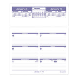 AT-A-GLANCE® Flip-A-Week Desk Calendar Refill, 7 x 6, White Sheets, 12-Month (Jan to Dec): 2024 (AAGSW705X50)