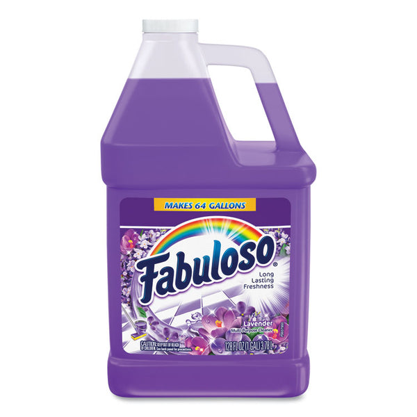 Fabuloso® Multi-use Cleaner, Lavender Scent, 1 gal Bottle, 4/Carton (CPC53058)