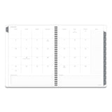 AT-A-GLANCE® Elevation Linen Weekly/Monthly Planner, 11 x 8.5, Charcoal Cover, 12-Month (Jan to Dec): 2023 (AAG75955L05)