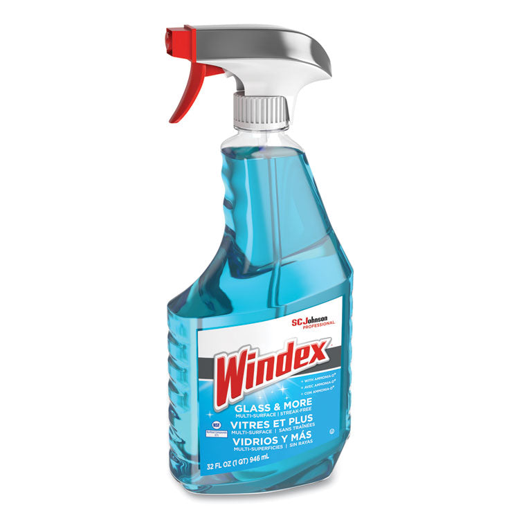 Windex® Ammonia-D Glass Cleaner, Fresh, 32 oz Spray Bottle (SJN322338EA)