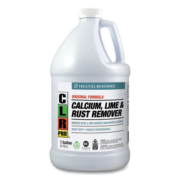 CLR PRO® Calcium, Lime and Rust Remover, 1 gal Bottle, 4/Carton (JELCL4PRO) 4 Bottles