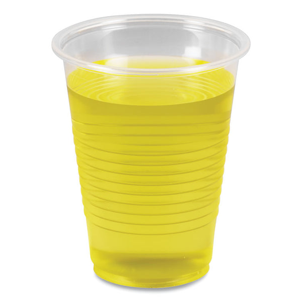 Boardwalk® Translucent Plastic Cold Cups, 7 oz, Polypropylene, 100 Cups/Sleeve, 25 Sleeves/Carton (BWKTRANSCUP7CT)