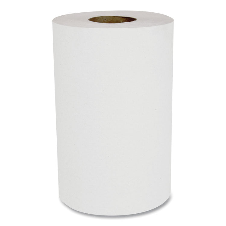 Boardwalk® Hardwound Paper Towels, Nonperforated, 1-Ply, 8" x 350 ft, White, 12 Rolls/Carton (BWK6250)