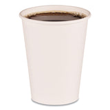 Boardwalk® Paper Hot Cups, 12 oz, White, 50 Cups/Sleeve, 20 Sleeves/Carton (BWKWHT12HCUP)