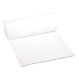 Boardwalk® Low-Density Waste Can Liners, 16 gal, 0.4 mil, 24" x 32", White, 25 Bags/Roll, 20 Rolls/Carton (BWK2432EXH)