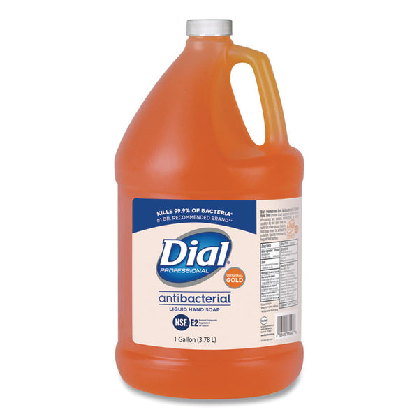Dial® Professional Gold Antibacterial Liquid Hand Soap, Floral, 1 gal (DIA88047EA)