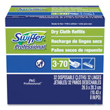 Swiffer® Dry Refill Cloths, 10.63 x 8, White, 32/Box (PGC33407BX)