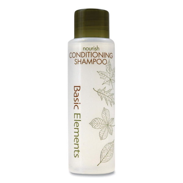 Basic Elements Conditioning Shampoo, Clean Scent, 1 oz, 200/Carton (OGFSHBELBTL)