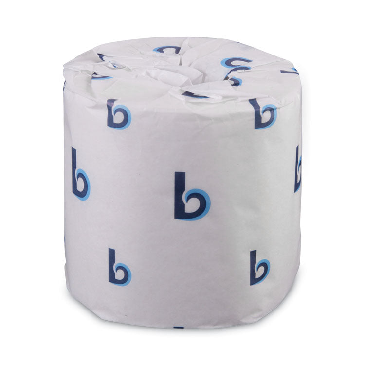 Boardwalk® 2-Ply Toilet Tissue, Standard, Septic Safe, White, 4 x 3, 500 Sheets/Roll, 96 Rolls/Carton (BWK6145)