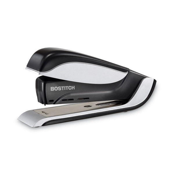 Bostitch® Spring-Powered Premium Desktop Stapler, 25-Sheet Capacity, Black/Silver (ACI1140)
