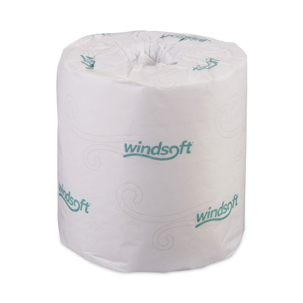 Bath Tissue, Septic Safe, Individually Wrapped Rolls, 2-Ply, White, 500 Sheets/Roll, 96 Rolls/Carton (WIN2240B)
