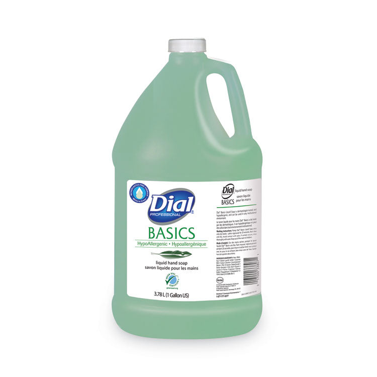 Dial® Professional Basics MP Free Liquid Hand Soap, Honeysuckle, 3.78 L Refill Bottle (DIA33809EA)