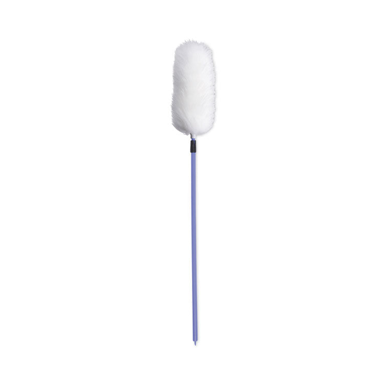 Boardwalk® Lambswool Duster, Plastic Handle Extends 35" to 48" Handle, Assorted Colors (BWKL3850) Each Default Title product photo