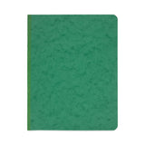 ACCO Pressboard Report Cover with Tyvek Reinforced Hinge, Two-Piece Prong Fastener, 3" Capacity, 8.5 x 11, Dark Green/Dark Green (ACC25976)