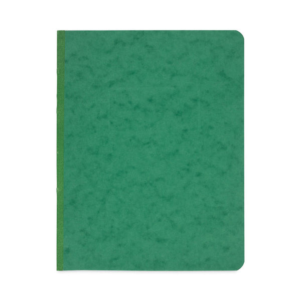 ACCO Pressboard Report Cover with Tyvek Reinforced Hinge, Two-Piece Prong Fastener, 3" Capacity, 8.5 x 11, Dark Green/Dark Green (ACC25976)