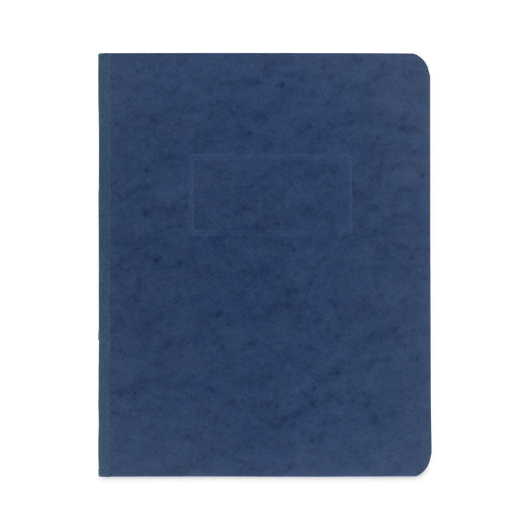 ACCO Pressboard Report Cover with Tyvek Reinforced Hinge, Two-Piece Prong Fastener, 3" Capacity, 8.5 x 11, Dark Blue/Dark Blue (ACC25973)