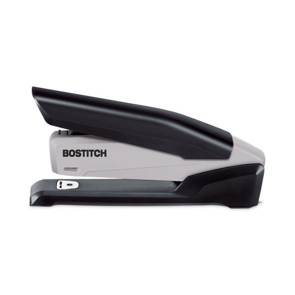 Bostitch® EcoStapler Spring-Powered Desktop Stapler with Antimicrobial Protection, 20-Sheet Capacity, Gray/Black (ACI1710)
