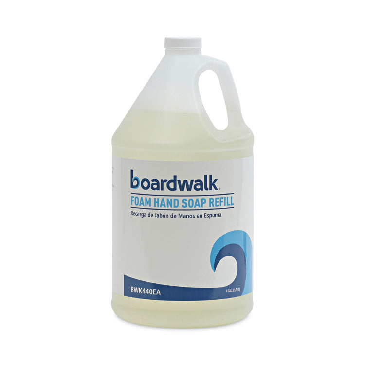 Boardwalk® Foaming Hand Soap, Herbal Mint Scent, 1 gal Bottle (BWK440EA)
